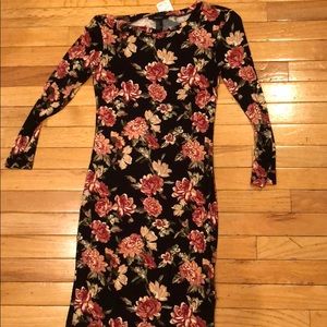 Long sleeve forever 21 dress